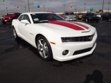 Summit White Chevrolet Camaro in 2012