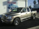 2008 Light Khaki Metallic Dodge Ram 2500 Laramie Quad Cab #61074544