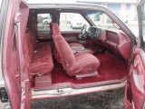 1997 Chevrolet C/K K1500 Silverado Extended Cab 4x4 Red Interior