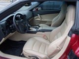 2008 Chevrolet Corvette Coupe Cashmere Interior