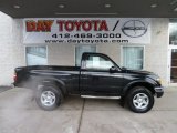 2002 Black Sand Pearl Toyota Tacoma PreRunner Regular Cab #61074524