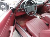 1987 Mercedes-Benz SL Class 560 SL Roadster Red Interior