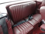 1987 Mercedes-Benz SL Class 560 SL Roadster Rear Seat