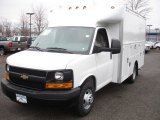 2012 Summit White Chevrolet Express Cutaway 3500 Commercial Utility Truck #61074476