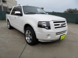 2010 White Platinum Tri-Coat Metallic Ford Expedition EL Limited #61074744