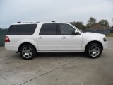 White Platinum Tri-Coat Metallic Ford Expedition in 2010