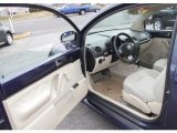 1999 Volkswagen New Beetle GL Coupe Cream Interior