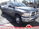 2011 Mineral Gray Metallic Dodge Ram 3500 HD Laramie Longhorn Crew Cab Dually #61074329