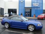 2004 Sonic Blue Metallic Ford Mustang GT Convertible #61074683