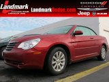 2010 Inferno Red Crystal Pearl Chrysler Sebring Touring Convertible #61112732