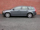 Titanium Grey Metallic Volvo V50 in 2009