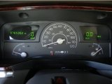 2005 Lincoln Town Car Signature Limited Gauges