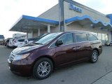 2012 Dark Cherry Pearl II Honda Odyssey EX #61113195