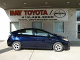 2012 Nautical Blue Metallic Toyota Prius 3rd Gen Two Hybrid #61112621