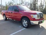 2010 Red Candy Metallic Ford F150 XLT SuperCrew #61113757