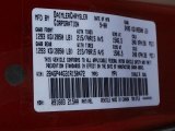 2001 Grand Caravan Color Code for Inferno Red Pearlcoat - Color Code: PEL