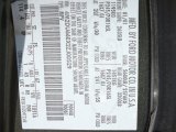 2002 Mountaineer Color Code for Estate Green Metallic - Color Code: ST