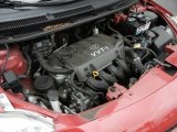 2008 Toyota Yaris Sedan 1.5 Liter DOHC 16-Valve VVT-i 4 Cylinder Engine