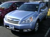 Sky Blue Metallic Subaru Outback in 2012