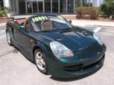 2003 Toyota MR2 Spyder Electric Green Mica