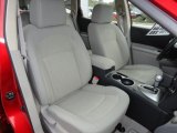2012 Nissan Rogue S Gray Interior