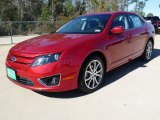 2012 Ford Fusion Red Candy Metallic