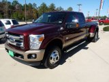 2012 Autumn Red Ford F350 Super Duty King Ranch Crew Cab 4x4 Dually #61113628