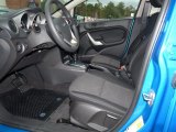2012 Ford Fiesta SE Hatchback Charcoal Black Interior