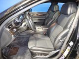 2010 BMW 7 Series 750i xDrive Sedan Black Nappa Leather Interior