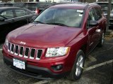 2012 Deep Cherry Red Crystal Pearl Jeep Compass Sport 4x4 #61112501