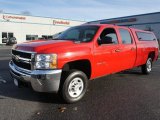 2010 Victory Red Chevrolet Silverado 2500HD Crew Cab 4x4 #61113537