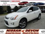2011 Pearl White Nissan Rogue S AWD Krom Edition #61113500