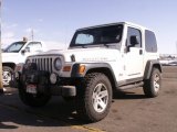 2006 Stone White Jeep Wrangler Rubicon 4x4 #61113014