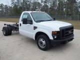 2008 Oxford White Ford F350 Super Duty XL Regular Cab Chassis Commercial #61167379