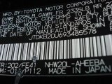 2009 Prius Color Code for Black - Color Code: 202