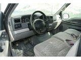 2000 Ford F250 Super Duty XLT Extended Cab 4x4 Medium Graphite Interior