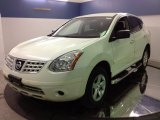 2010 Phantom White Nissan Rogue S AWD 360 Value Package #61167295