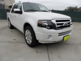2012 White Platinum Tri-Coat Ford Expedition EL Limited #61112833