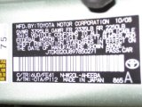 2009 Toyota Prius Hybrid 6U0