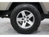 2005 Jeep Wrangler Unlimited Rubicon 4x4 Wheel