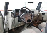 2005 Jeep Wrangler Unlimited Rubicon 4x4 Khaki Interior