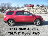 2012 Crystal Red Tintcoat GMC Acadia SLT #61113344