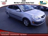 2007 Silver Kia Rio LX Sedan #61113304