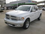 2012 Bright White Dodge Ram 1500 Laramie Crew Cab 4x4 #61074873
