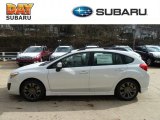2012 Satin White Pearl Subaru Impreza 2.0i Sport Premium 5 Door #61074592
