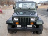 1995 Moss Green Pearl Jeep Wrangler S 4x4 #61167093