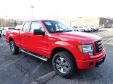 2012 Race Red Ford F150 STX SuperCab 4x4 #61167077