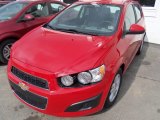 2012 Victory Red Chevrolet Sonic LS Hatch #61167039