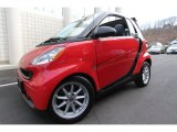 2009 Rally Red Smart fortwo passion cabriolet #61236738