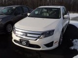 2012 White Platinum Tri-Coat Ford Fusion SEL #61242067